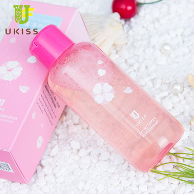UKISS樱花粉扑清洗剂150ml