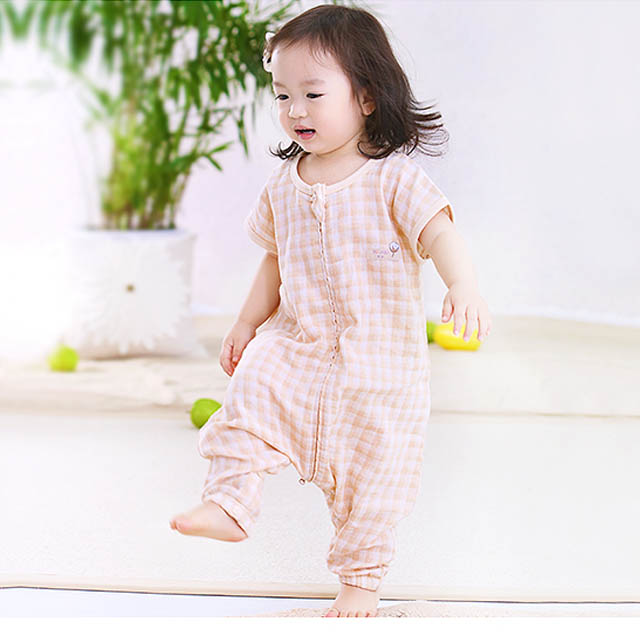 夏季婴儿防踢被睡袋
