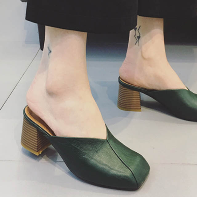 春夏季外穿包头懒人凉拖