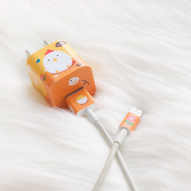 HALO原创iphone充电头贴纸