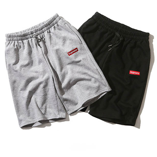 青年小红标刺绣运动短裤