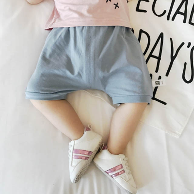 婴儿小熊印花短裤