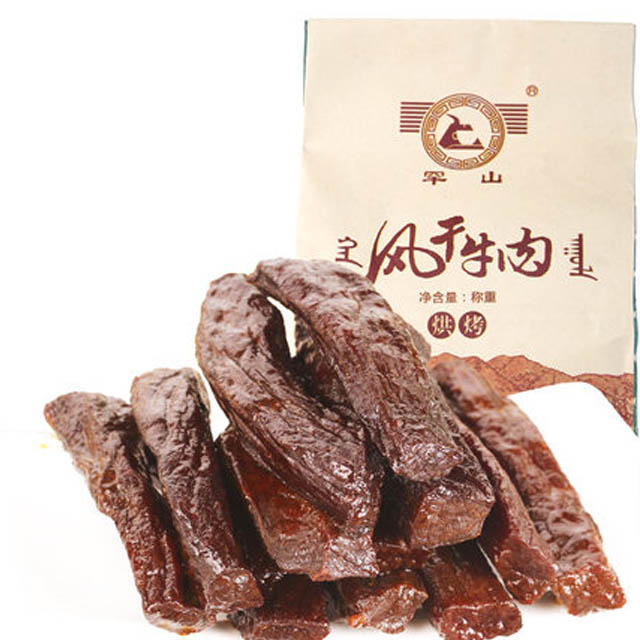 手撕风干牦牛肉干248g