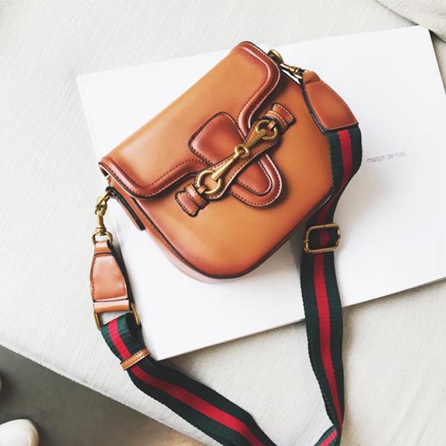 时尚彩带包小方包