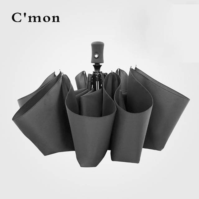 男士双人折叠防风大伞