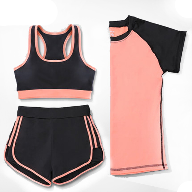夏季女生瑜伽三件套