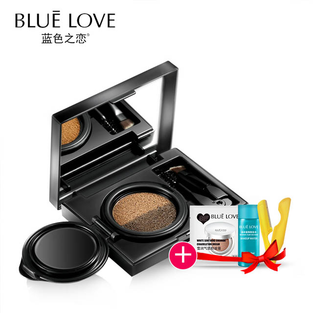 蓝色之恋双色气垫染眉膏