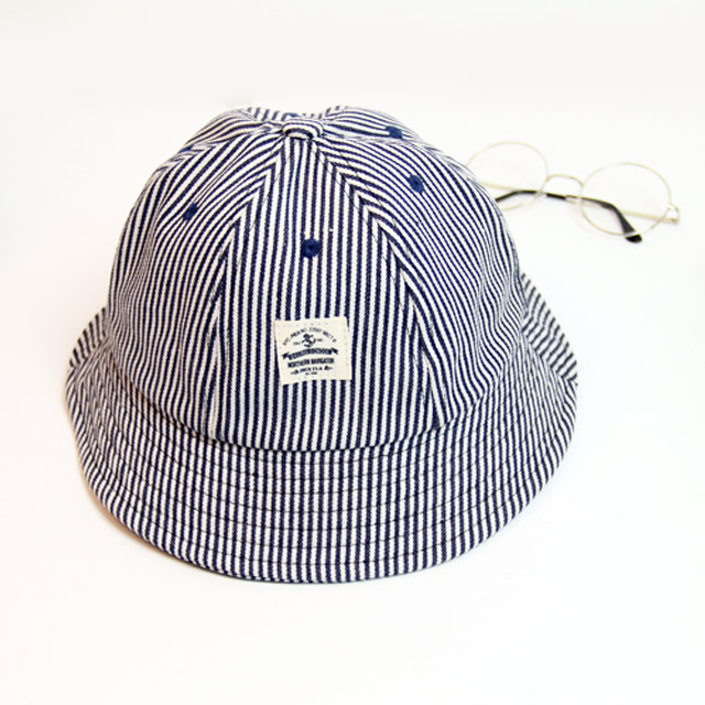 夏日系条纹渔夫帽