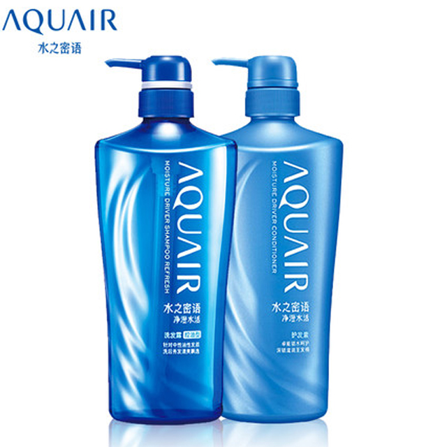 水之密倍润洗发水套装600ml*2