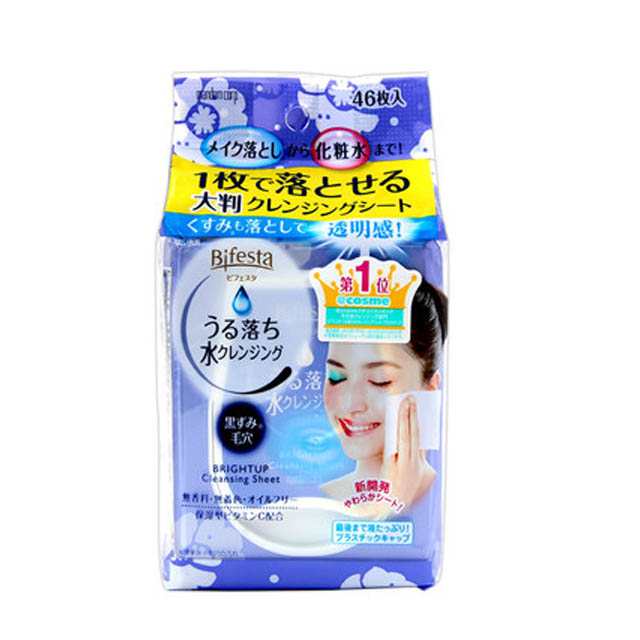 日本bifesta曼丹卸妆湿巾
