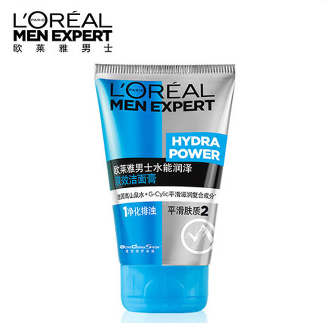 欧莱雅男士水能双效洗面奶