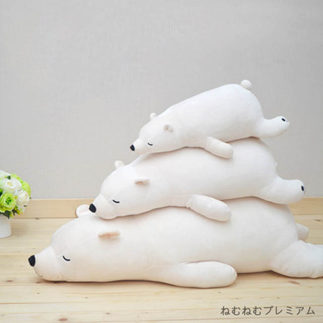 LIVHEART北极熊毛绒玩具