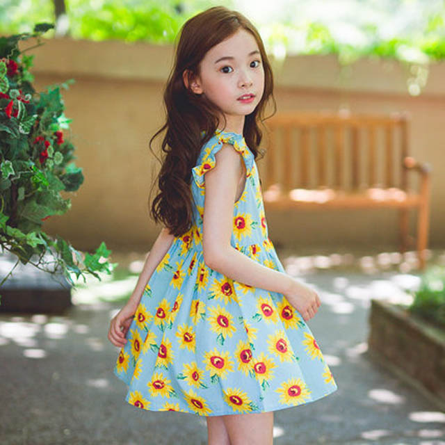 女童纯棉连衣裙