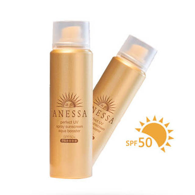 资生堂安热沙防晒喷雾spf50