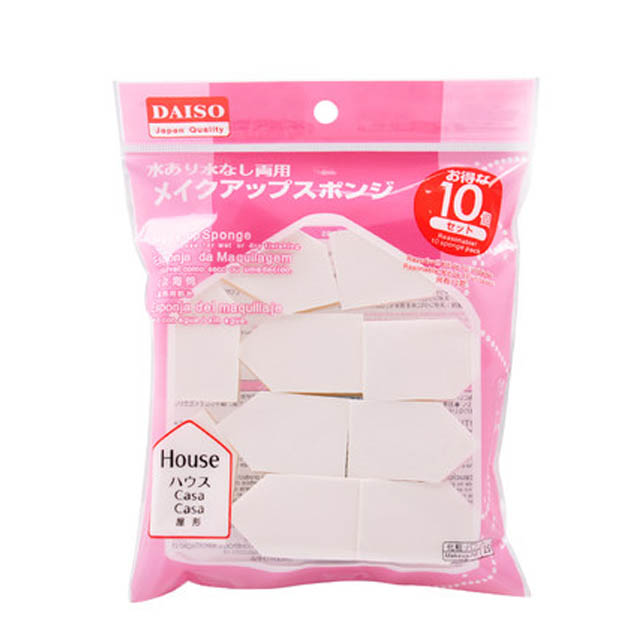 DAISO五角海绵粉扑 