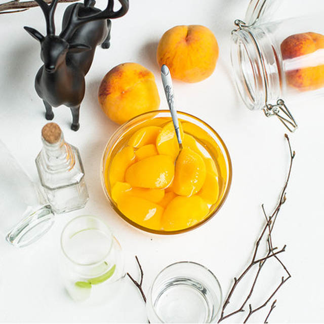 水果黄桃罐头425g*12礼盒