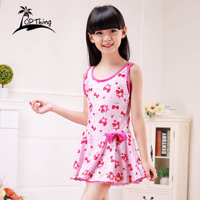 女童可爱公主泳衣