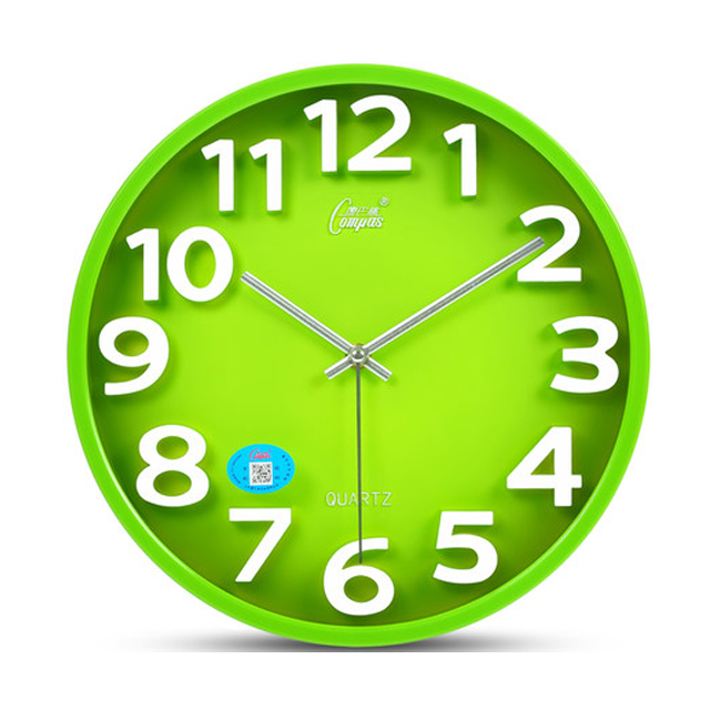 康巴丝12英寸静音钟表