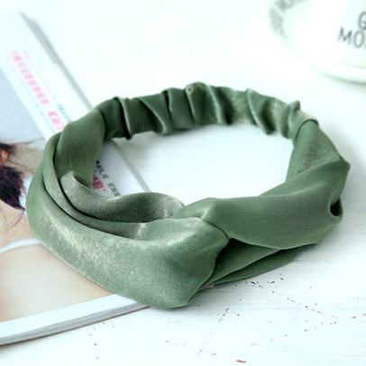 弘锦夏季时尚简约布艺发带