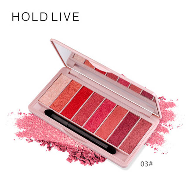 hold live网红少女系眼影