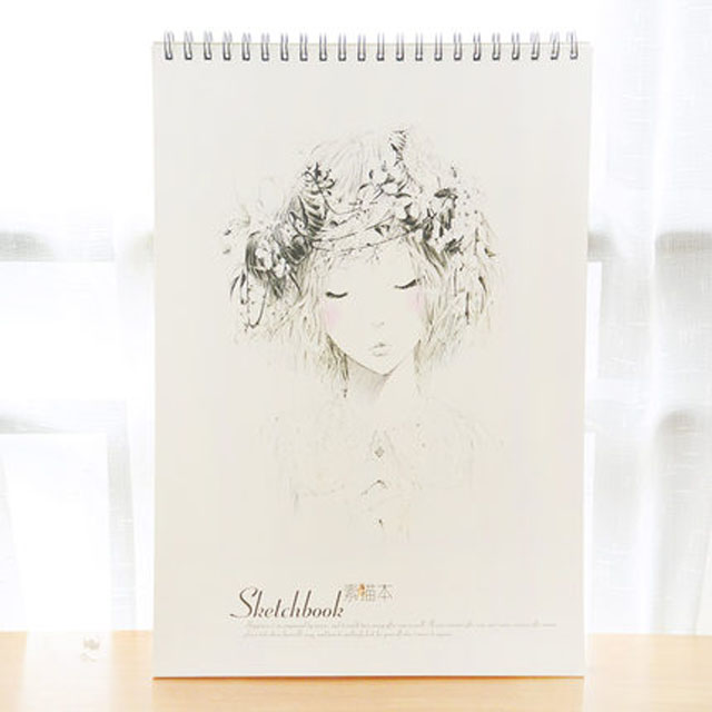 手绘涂鸦素描本A4