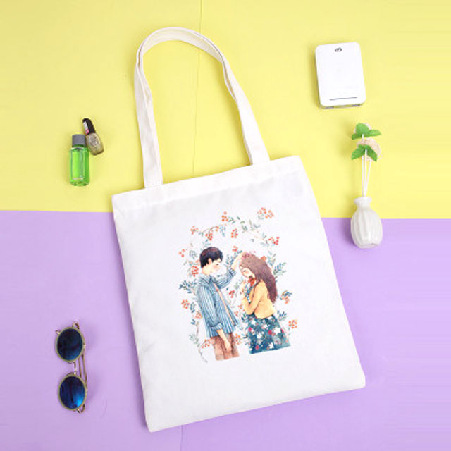 个性少女帆布包