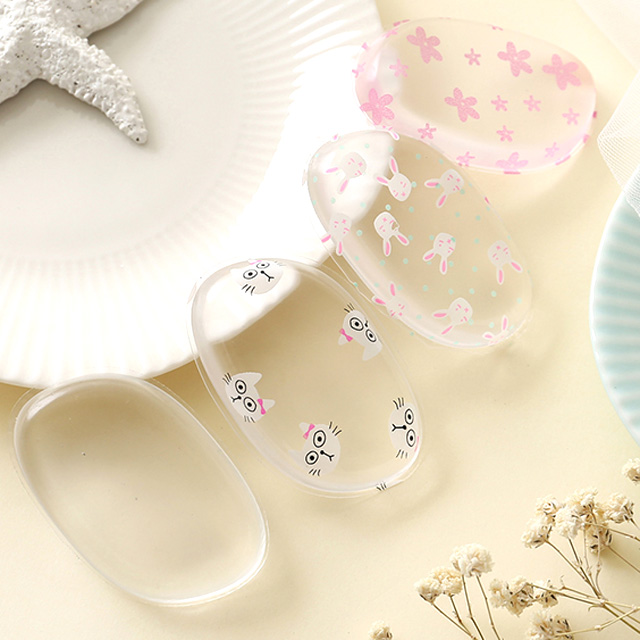 XAIX透明果冻硅胶气垫粉扑