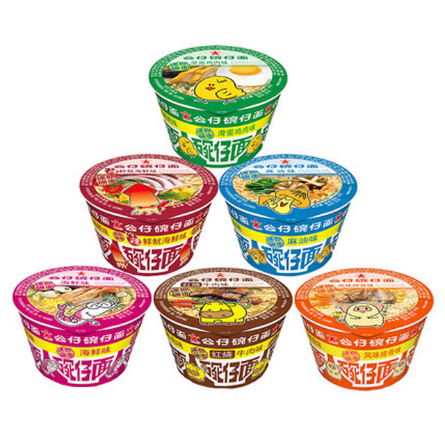 香港公仔面碗仔面