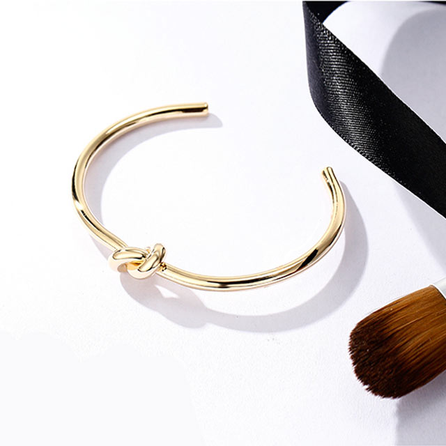 简约韩国个性气质扭结手镯