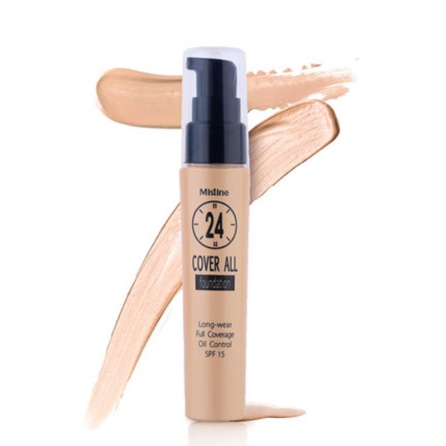 mistine24小时粉底液