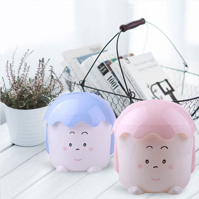 塑料家用可爱卷纸纸巾盒