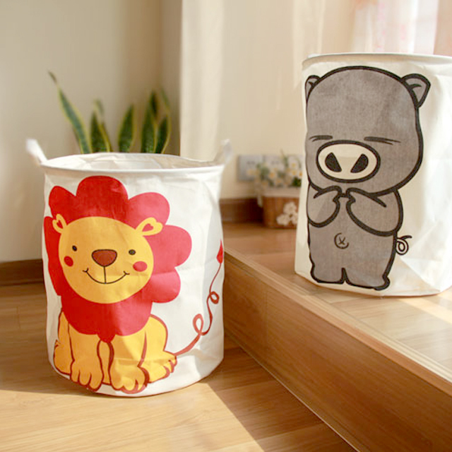 棉麻脏衣篮收纳桶