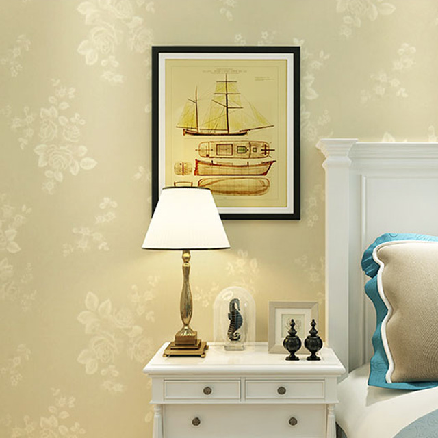 寝室防水背景墙纸