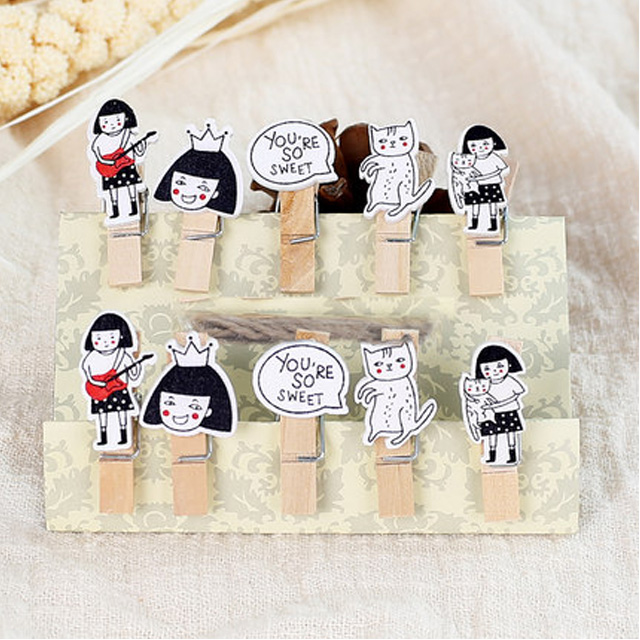 网格照片墙麻绳+墙夹