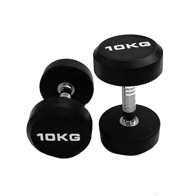健身房用包胶哑铃