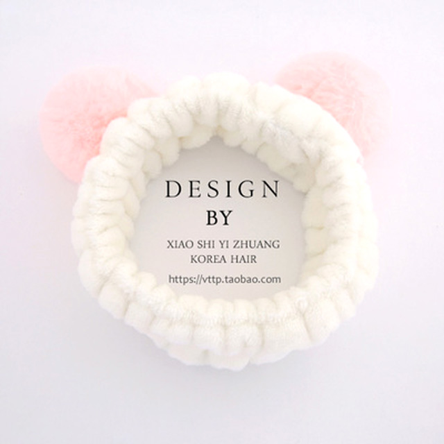 可爱耳朵宽边发带