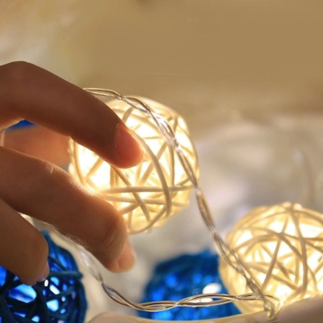 藤球灯满天星led小彩灯