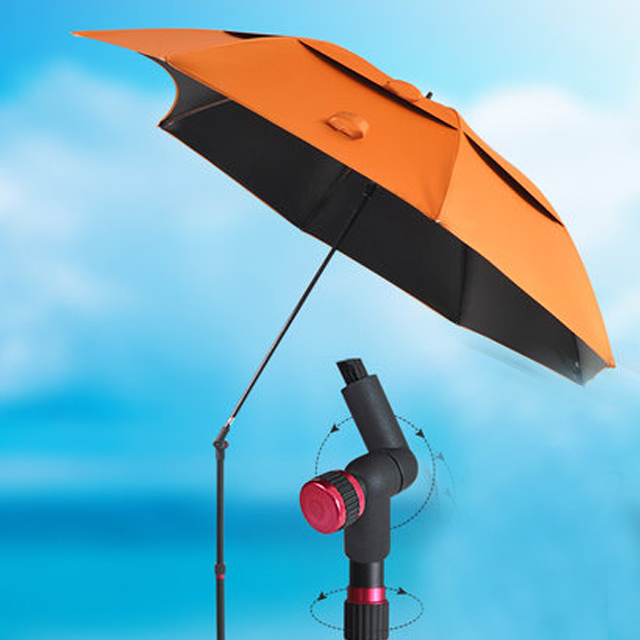 牧马人万向双层钓鱼伞