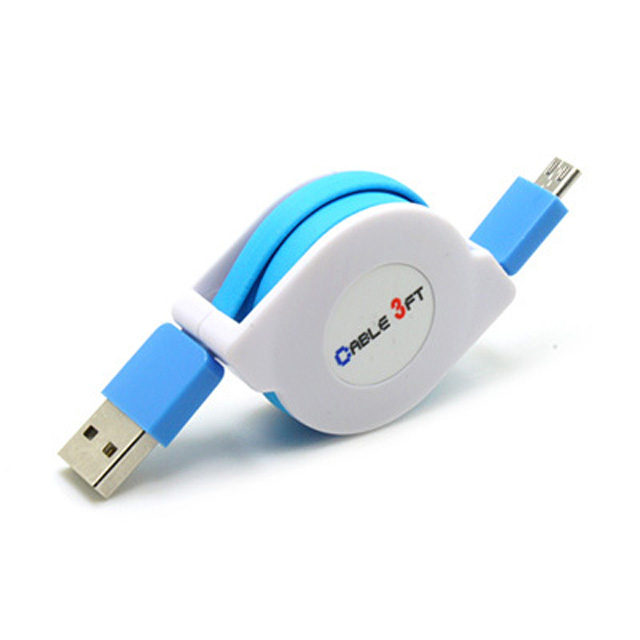 加长安卓伸缩数据线