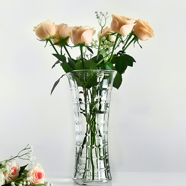 玻璃透明客厅简约花瓶