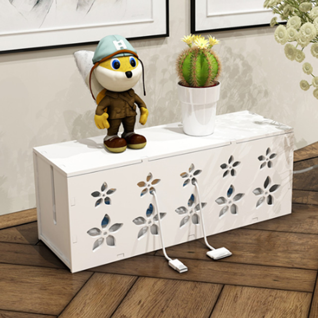 超大电线收纳盒 电源线集线器