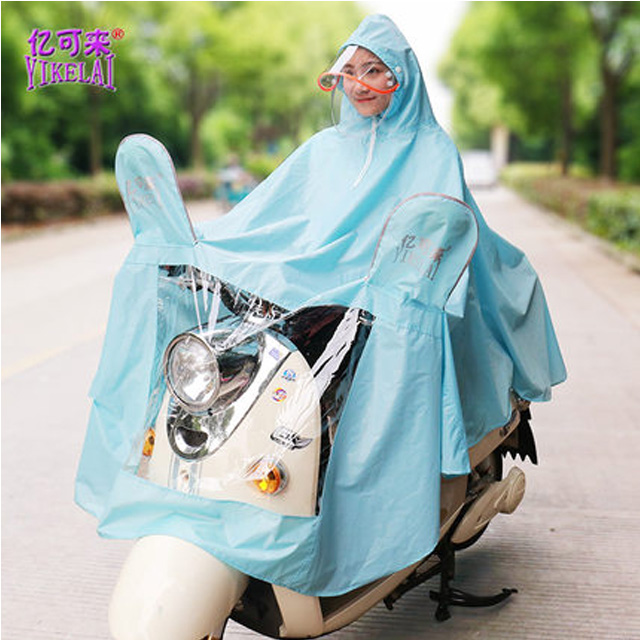 遇水开花摩托车雨衣