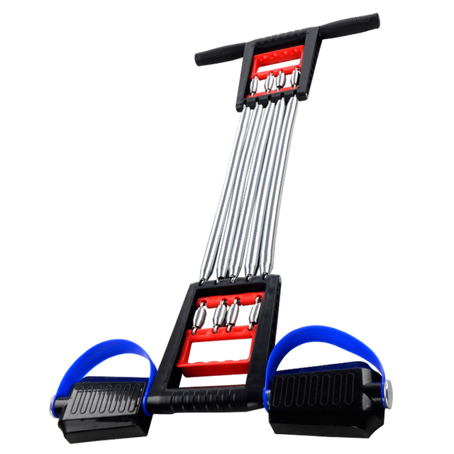 男仰卧起坐拉力器