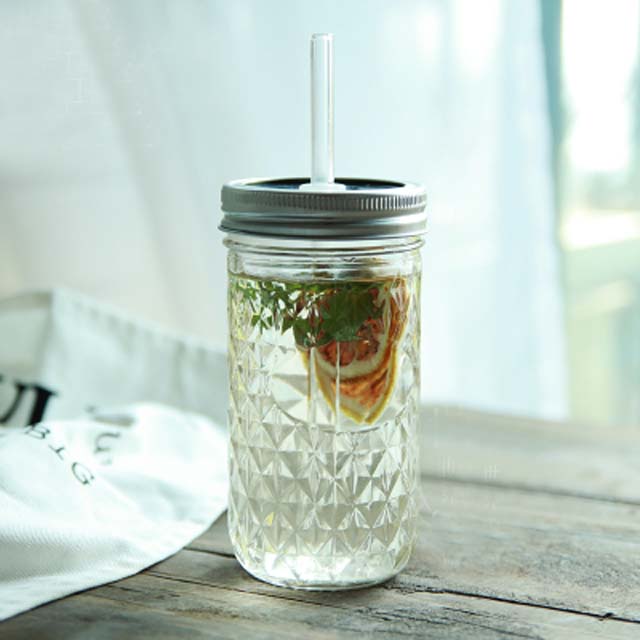 简约透明咖啡玻璃杯