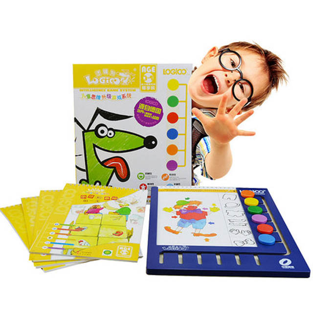 逻辑狗儿童益智早教玩具第一阶段3-4岁