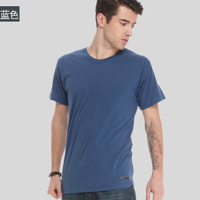 青年圆领短袖背心