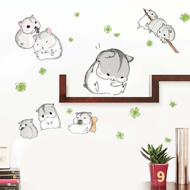 卡通墙贴卧室装饰