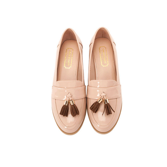 Grace gift学院风乐福鞋