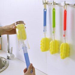 3个装 长柄海绵清洁杯刷