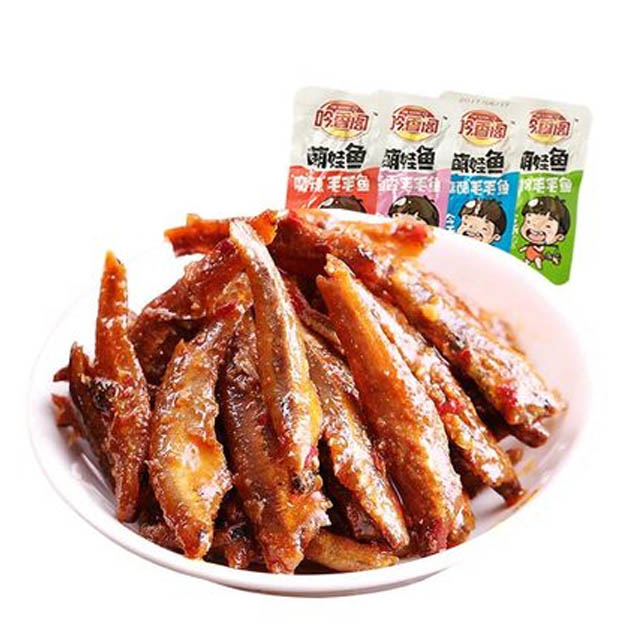银城湘味小鱼仔40包